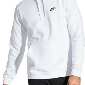NWT NIKE MEN'S BIG TALL HOODIE SWEATSHIRT WHITE